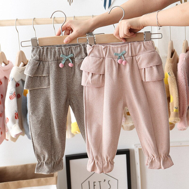 nvxiot spring fall baby girls clothes kids pants infant casual trousers children wear princess pants 1 2 3 4 T baby cloth