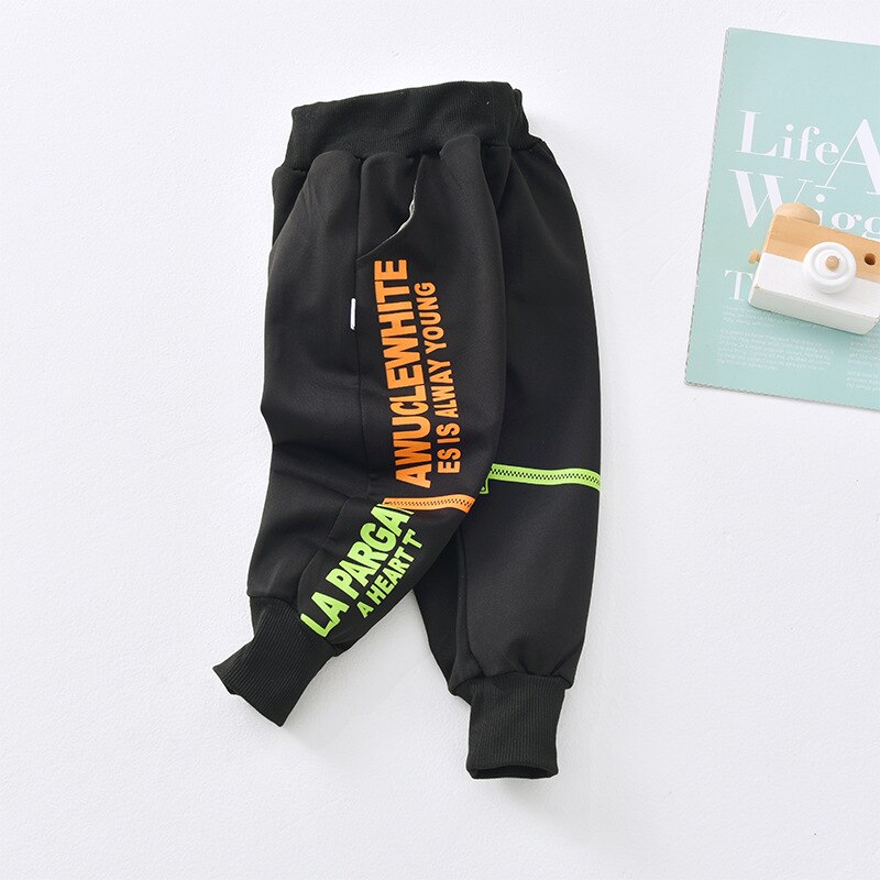 VFOCHI 2021 Boys Pencil Pants Spring Autumn 12M-8T Kids Trousers Teenage Children Clothing Elastic Waist Casual Boy Sport Pants