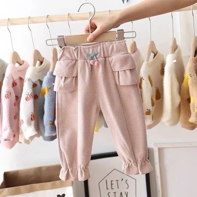 nvxiot spring fall baby girls clothes kids pants infant casual trousers children wear princess pants 1 2 3 4 T baby cloth