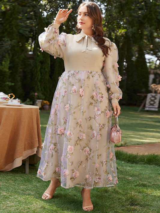 nvxiot Spring Csaual Elegant Plus Size Dresses Women Large Maxi Floral Shirt Pink Long Oversized Evening Party Prom Clothes