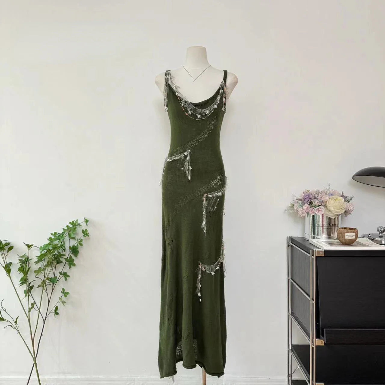 MQTIME  -  2000s Y2k Vintage Midi Dress Women Casual Elegant Bodycon Knitted Dress Even Party Korean Fashion Chic Outwear Summer Sleeveless