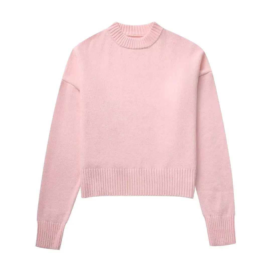 nvxiot Autumn Warm Sweater Women Pullovers Winter New Korean Women Lazy Elegant Casual Loose Knitted Sweater Female Tops Jumper