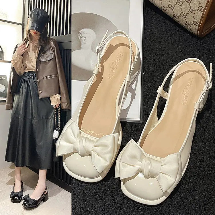 MQTIME  -   New Sandals for Women Ladies Casual Spring Summer Hollow Out Mary Janes Shoes Elegant Ladies Party Pumps Female High Heels