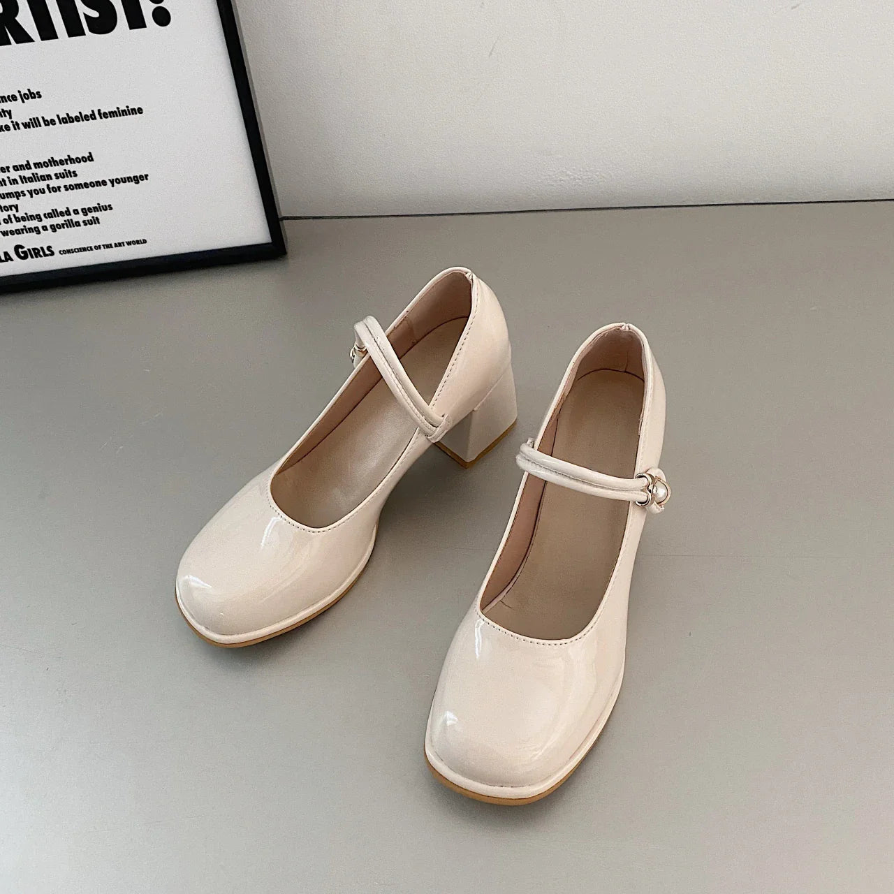 nvxiot French Elegant High Heels Shoes Office Lady Pure Color Korean Style Sandals Design Summer Chic Casual Non Slip Sandals