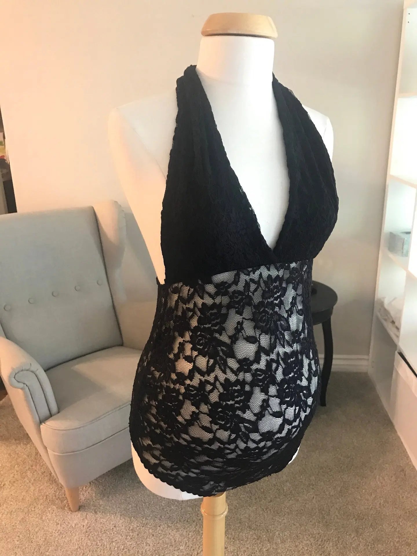 MQTIME  -  Maternity Bodysuit Pregnant Photo Shoot Open Back Sexy Lace Dress Photography Clothes For Pregnancy Photo Jumpsuit