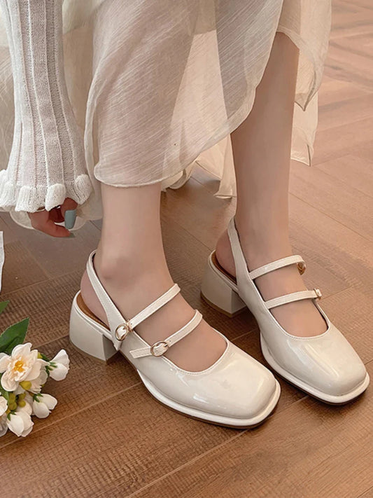 nvxiot Casual Pure Color Sandals Woman Party Design Summer Basic Non Slip Elegant Beach Shoes Ladies Hollow Out Slim Shoes Chic