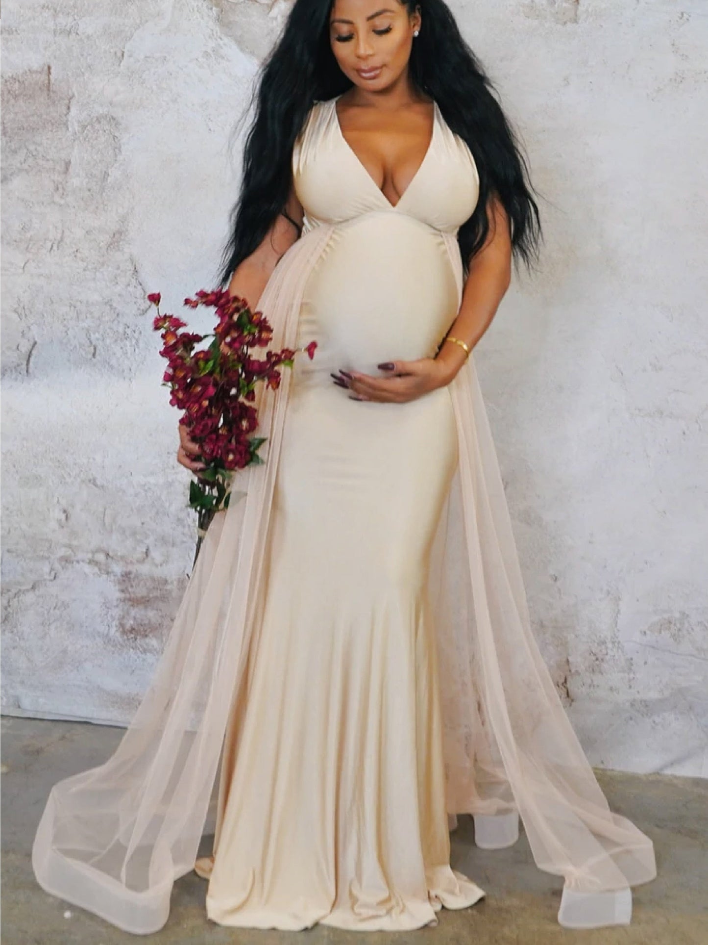 nvxiot Homecoming Dresses Backless Maternity Women Light Blue 2022 Summer Off Shoulder Gown Sexy Prom Engagement Robe Photography Dress