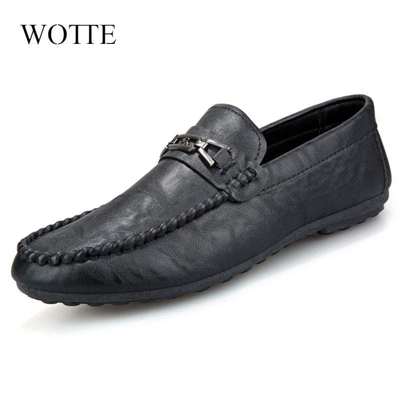 Men Loafers Shoes Driving Fashion Boat Footwear Man Brand Leather Moccasins Men'S Shoes Men Comfy Drive Men's Casual Shoes