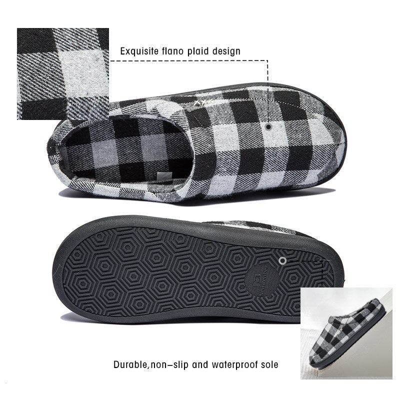 Men Shoes Winter House Slippers Men Furry Short Plush Indoor Shoes for Men Home Soft Slippers 2021 Non Slip Massage Slippers