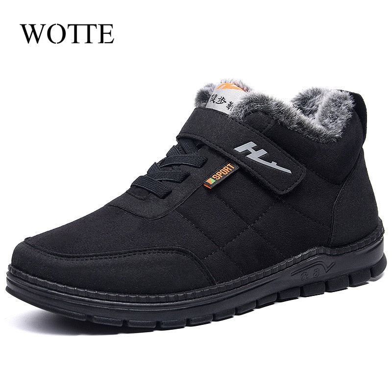 2020 New Men Boots Fashion Winter Snow Boots Fur Warm Winter Ankle Shoes Men Footwear Male Sneakers For Men Tennis Masculino