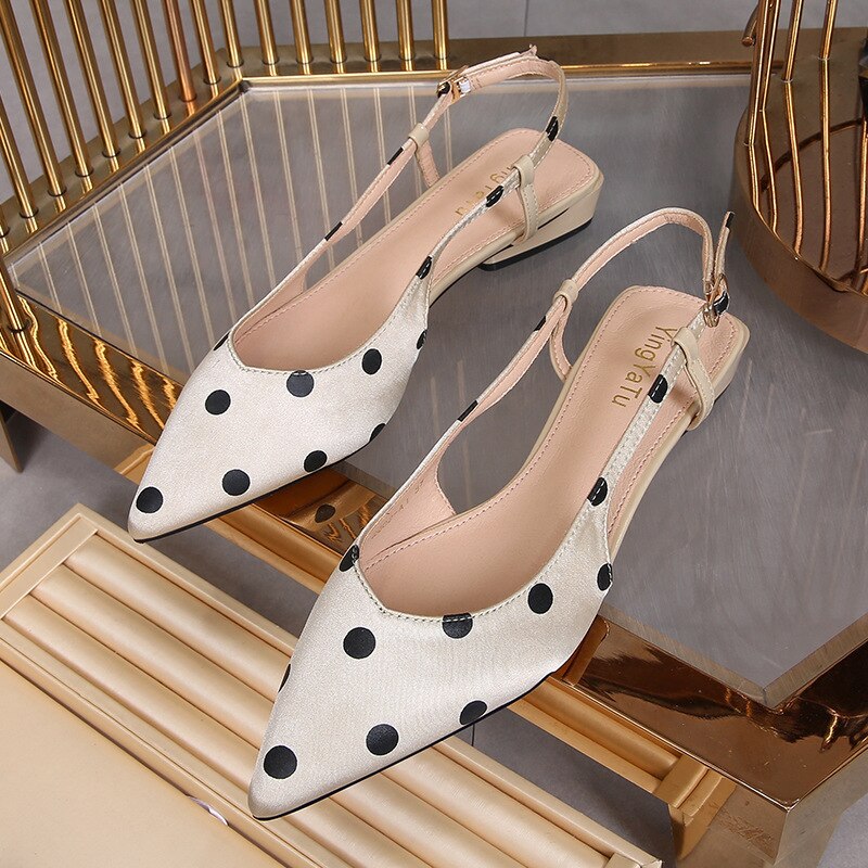 New Sandals in Her Fashion Shoes Female Tip L Obesity Wide Summer Chunky-Heel Outer Wear Women's Shoes