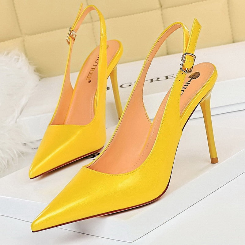 BIGTREE Shoes Patent Leather Woman Pumps Kitten Heels Occupation OL Office Shoes Classic Pumps Plus Size 35-43 Shoes Women Heels