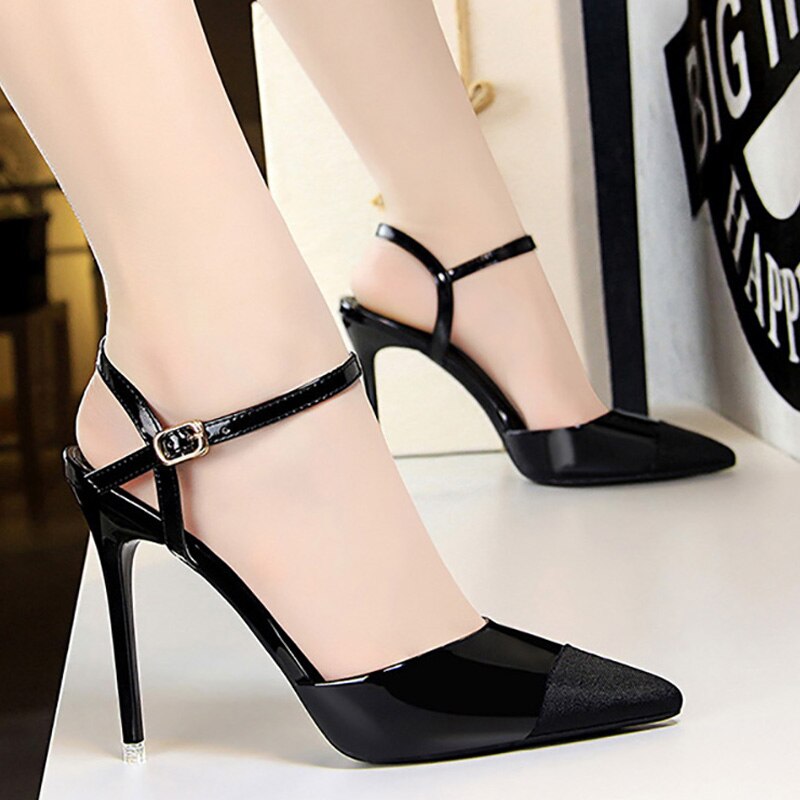 BIGTREE Shoes Sexy Women Heels Pointed Toe Woman Pumps Office Shoes Stiletto High Heels Women Shoes 2020 New Women Sandals Lady