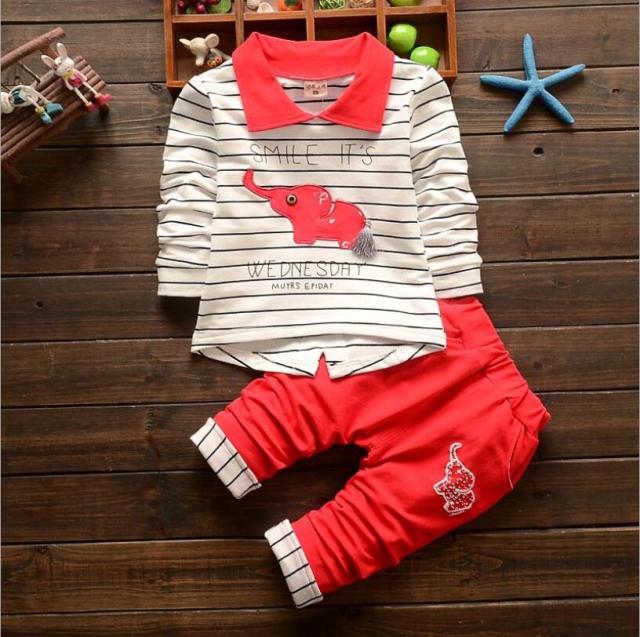 nvxiot New Spring Autumn Boys Clothing Sets Kids Sports Suit Children Tracksuit Boys T-shirt Pant Baby Cartoon Casual Clothes