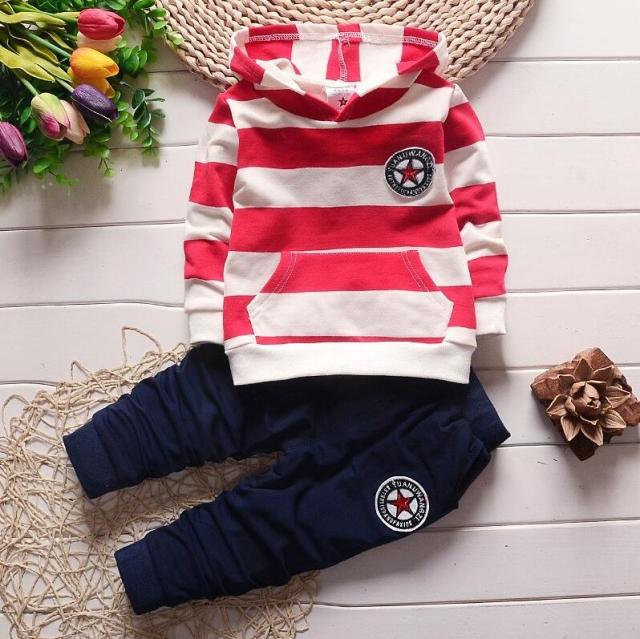 Bibicola Spring Autumn Baby Boy Christmas Outfits Clothing Sets Products Kids Clothes Set Babi Boys High Quality T-shirts+pants