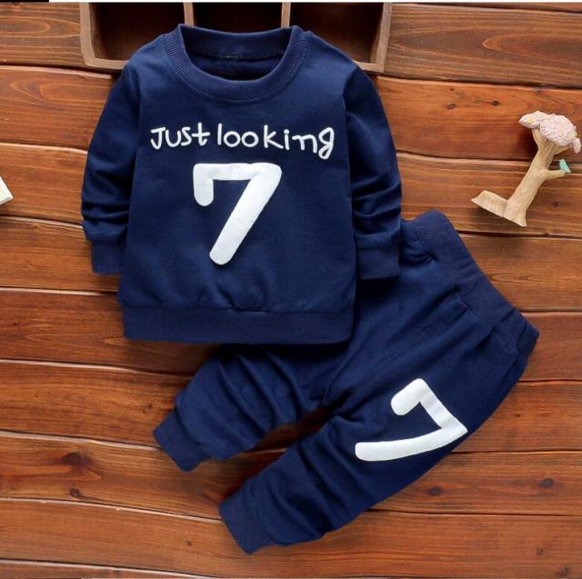 Bibicola Spring Autumn Baby Boy Christmas Outfits Clothing Sets Products Kids Clothes Set Babi Boys High Quality T-shirts+pants