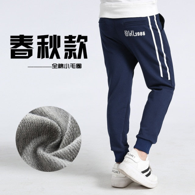 Boys sweatpants new style boys pants fashion casual children's pants young children boys clothing 6 8 10 12 14 Y kids clothes