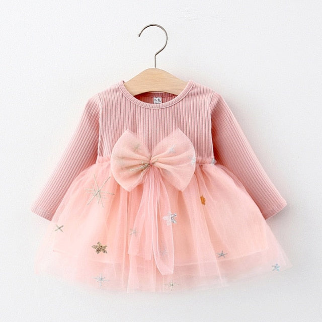 Melario Newborn Baby Girl Dress Spring Princess Dresses For Kids Dress Cartoon Baby Dress With Bag Infant Clothing Toddler Dress